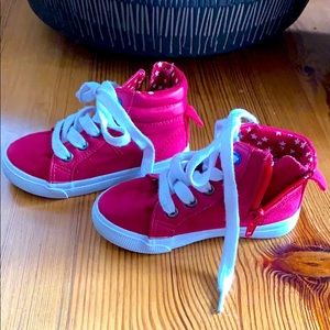 Red high-top shoes- Cat & Jack